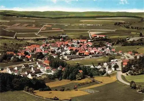 AK / Ansichtskarte  Voehl Edersee Waldeck-Frankenberg Hessen Fliegeraufnahme