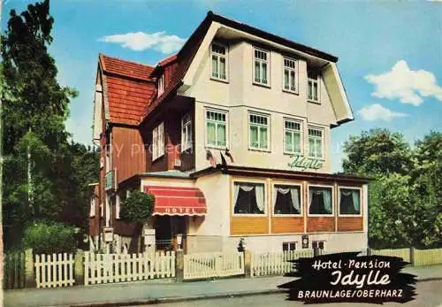 AK / Ansichtskarte  Braunlage Hotel Pension Idylle