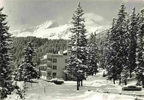 AK / Ansichtskarte  AROSA GR Hotel Suvretta 