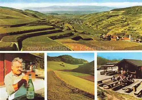 AK / Ansichtskarte  Schelingen Vogtsburg Kaiserstuhl Schelinger Hoehe Kiosk Hans Prey Panorama Freiterrasse