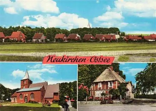 AK / Ansichtskarte  Neukirchen Oldenburg Campingplatz Suetel Kirche Strandbedarf Gemischtwaren