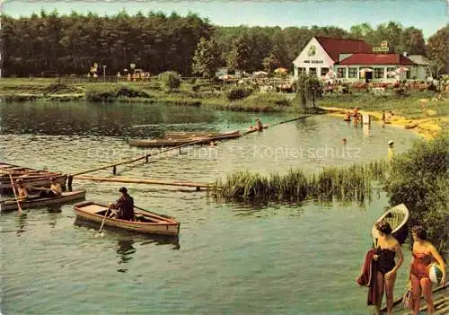 AK / Ansichtskarte  Ternsche Haus Seeblick mit Waldfreibad am Ternscher See