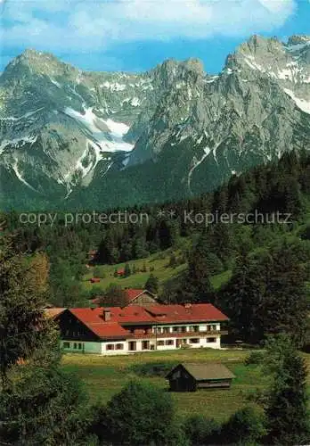 AK / Ansichtskarte  Gerold St Vorarlberg AT Pension Simon Alpenpanorama