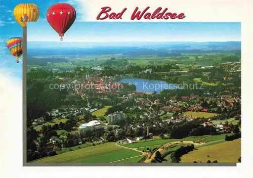 AK / Ansichtskarte  Bad Waldsee Fliegeraufnahme