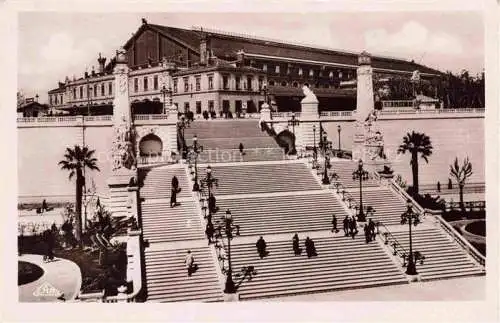 AK / Ansichtskarte  Marseille 13 Escalier Monumental de la Gare