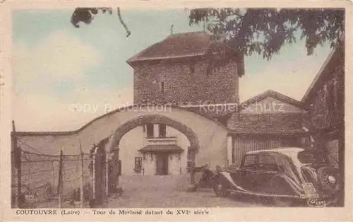 AK / Ansichtskarte  Coutouvre Roanne 42 Loire Tour de Morland 16eme siècle