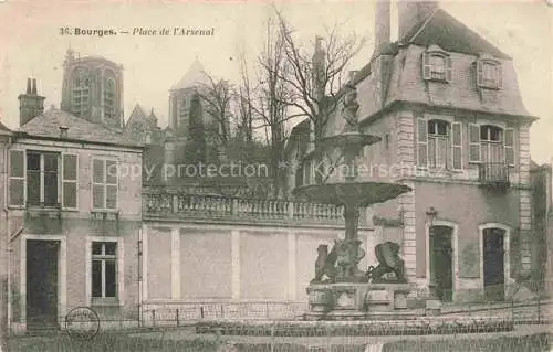 AK / Ansichtskarte  BOURGES 18 Cher Place de l'Arsenal
