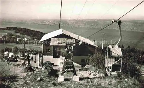 AK / Ansichtskarte  Thollon-les-Memises 74 Haute-Savoie Gare de Départ du Télésiège