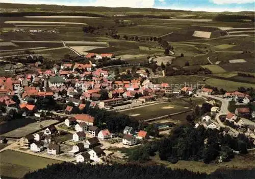 AK / Ansichtskarte  Voehl Edersee Waldeck-Frankenberg Hessen Fliegeraufnahme