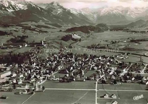 AK / Ansichtskarte  Sonthofen  Oberallgaeu Fliegeraufnahme