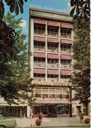 AK / Ansichtskarte  DuessELDORF Hotel Haus Muench Koenigsallee