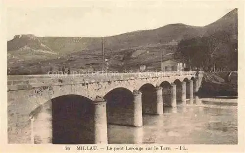 AK / Ansichtskarte  Millau Aveyron Pont Lerouge sur le Tarn