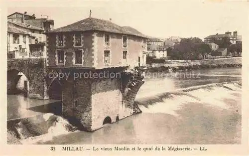 AK / Ansichtskarte  Millau Aveyron Vieux Moulin et Quai de la Mégisserie