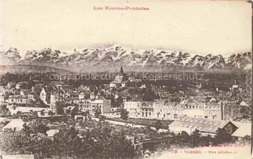 AK / Ansichtskarte  TARBES 65 Hautes-Pyrenees Vue générale et les Hautes Pyrénées