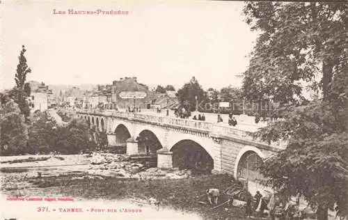 AK / Ansichtskarte  TARBES 65 Hautes-Pyrenees Pont sur l'Adour