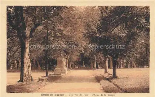 AK / Ansichtskarte  Soreze 81 Tarn Ecole Parc Allée de la Vierge