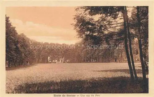 AK / Ansichtskarte  Soreze 81 Tarn Ecole de Sorèze Une vue du parc