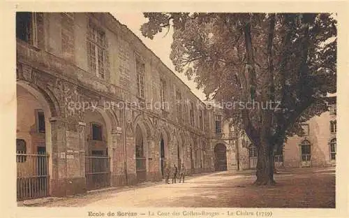 AK / Ansichtskarte  Soreze 81 Tarn Ecole de Sorèze Cour des Collets-Rouges le cloître 18e siècle