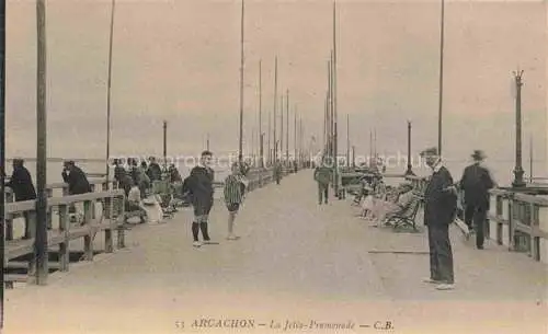 AK / Ansichtskarte  ARCACHON 33 Gironde La Jetée-Promenade