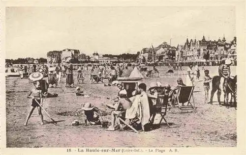 AK / Ansichtskarte  LA-BAULE-SUR-MER La-Baule-les-Pins 44 La plage