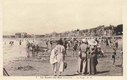 AK / Ansichtskarte  LA-BAULE-SUR-MER La-Baule-les-Pins 44 La plage