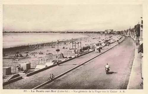 AK / Ansichtskarte  LA-BAULE-SUR-MER La-Baule-les-Pins 44 Vue génerale de la plage vers le casino