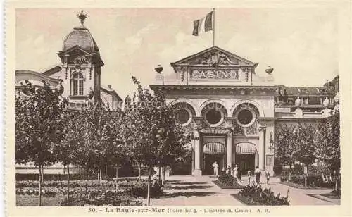 AK / Ansichtskarte  LA-BAULE-SUR-MER La-Baule-les-Pins 44 Entrée du casino