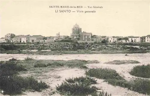 AK / Ansichtskarte  LES SAINTES-MARIES-DE-LA-MER 13 Bouches-du-Rhone Vue générale