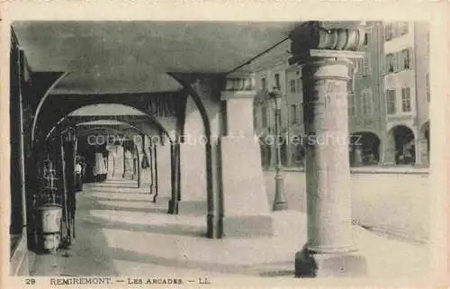 AK / Ansichtskarte  Remiremont Romberg Epinal 88 Vosges Les arcades