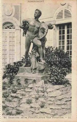 AK / Ansichtskarte  Remiremont Romberg Epinal 88 Vosges Derniers jours d'Herculanum Monument Sculpture