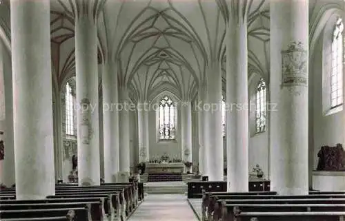 AK / Ansichtskarte  Schrobenhausen Stadtpfarrkirche St. Jakob Innenansicht