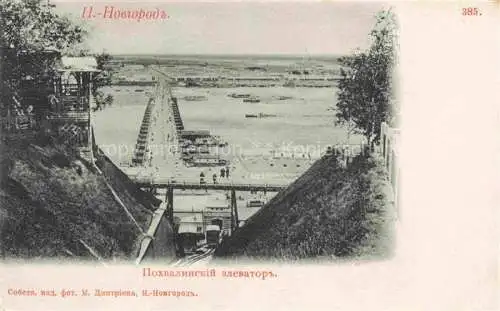 AK / Ansichtskarte  Nijni-Novgorod Nowgorod RU Panorama Bahn