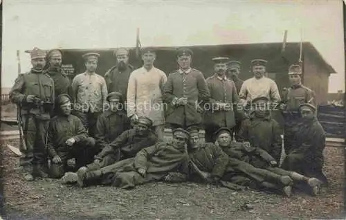 AK / Ansichtskarte  BREMEN Soldatengruppe Foto