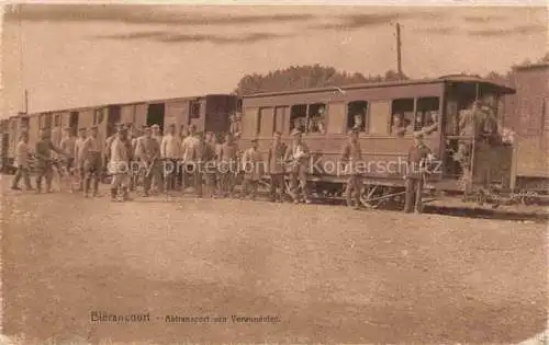 AK / Ansichtskarte  Blerancourt LAON 02 Aisne Abtransport von Verwundeten