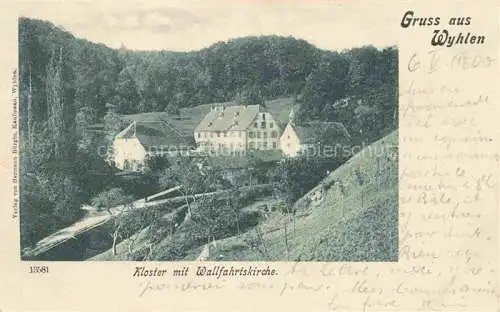 AK / Ansichtskarte  Wyhlen Kloster mit Wallfahrtskirche