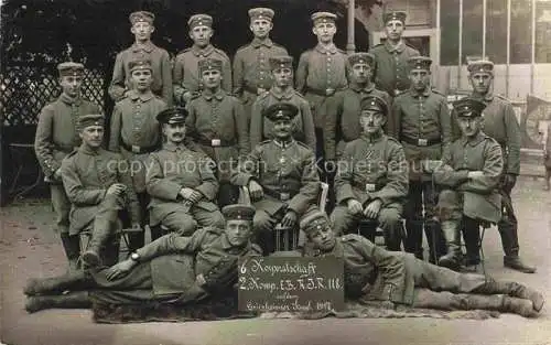 AK / Ansichtskarte  Griesheim Camp de Lager Kaserne Soldaten Gruppenfoto