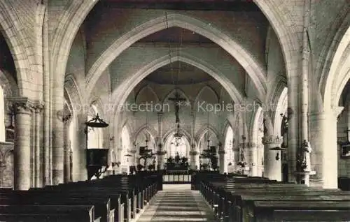 AK / Ansichtskarte  Rosnay-l Hopital Intérieur de l'église