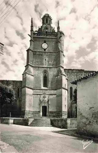 AK / Ansichtskarte  Saint-Fort-sur-Gironde Jonzac 17 Charente-Maritime Le Clocher XVe siècle