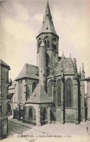 AK / Ansichtskarte  Haguenau Hagenau 67 Bas Rhin Eglise Saint Georges