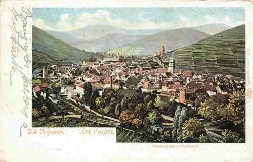 AK / Ansichtskarte  Kaysersberg Kaisersberg Alsace 68 Haut Rhin Panorama Vogesen