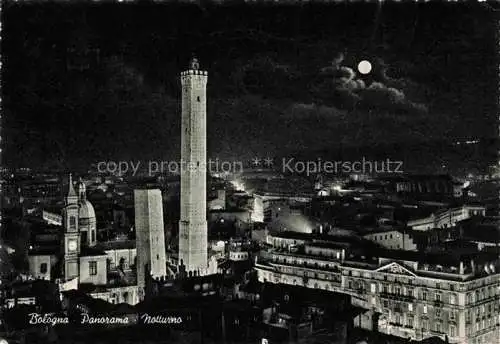 AK / Ansichtskarte  BOLOGNA IT Panorama notturno