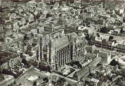 AK / Ansichtskarte  REIMS 51 Vue aérienne de la Cathédrale