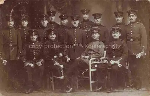 AK / Ansichtskarte  Rawitsch Posen Rawicz PL Soldatengruppenfoto