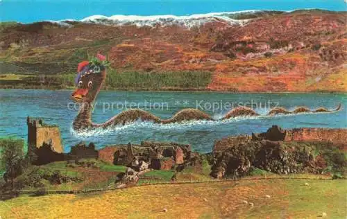 AK / Ansichtskarte  Nessie Loch Ness Inverness Scottland UK Monster 
