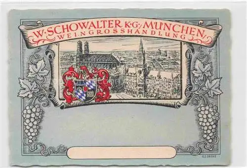 AK / Ansichtskarte  Wein Wine Vin Vino-- W.Schowalter Muenchen 