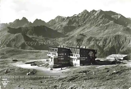 AK / Ansichtskarte  HEILIGENBLUT Kaernten AT Grossglockner Hochalpenstrasse mit Hotel Wallackhaus Gebirgspanorama