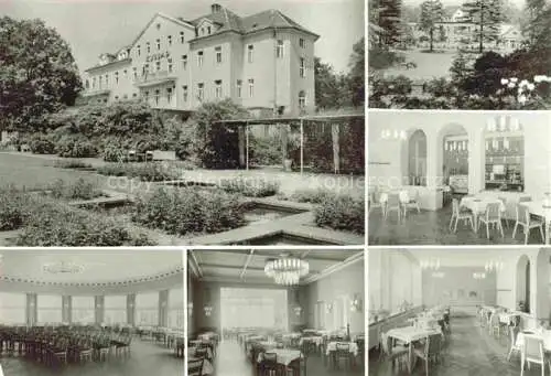 AK / Ansichtskarte  Bad Lausick Kurmittelhaus Wintergarten Speisesaal Kurcafé