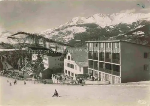 AK / Ansichtskarte  Barcelonnette 04 Alpes-de-Haute-Provence Les hôtels Sports d'hiver Alpes