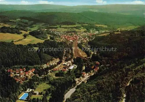 AK / Ansichtskarte  Heigenbruecken Panorama Luftkurort Naturpark Spessart