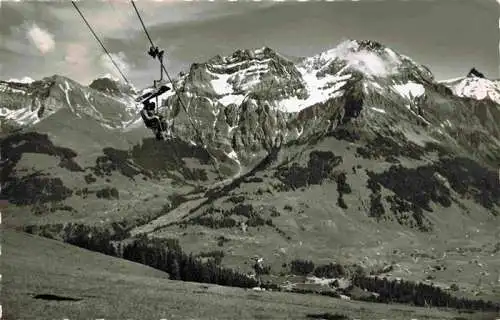 AK / Ansichtskarte  Sessellift Chairlift Telesiege Adelboden Schwandfeldspitz 